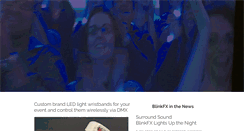Desktop Screenshot of blink-fx.com
